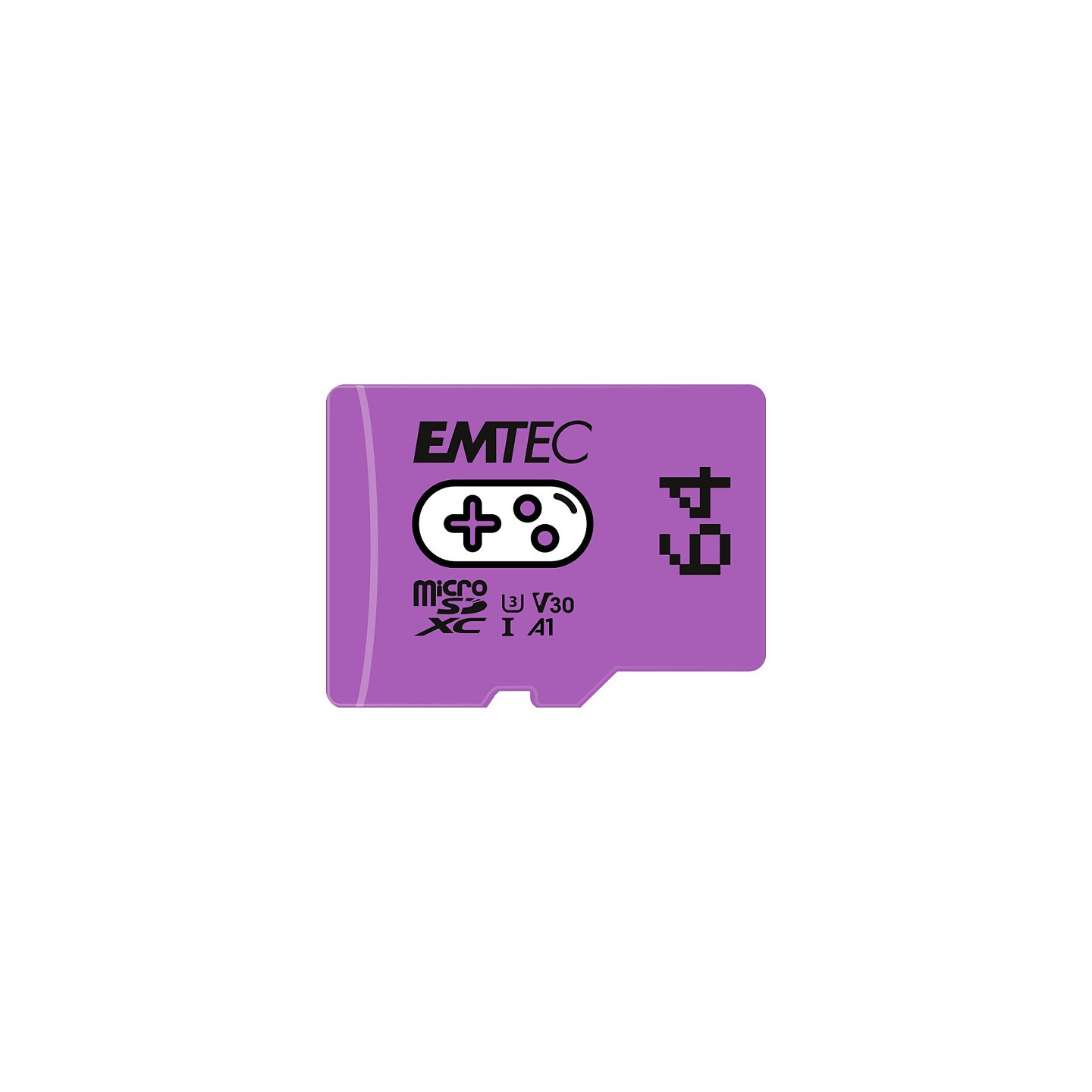 CARD Emtec m64GB UHS-I U3 V30 A1 Gaming Purple — Buy in Cyprus with Fast Delivery