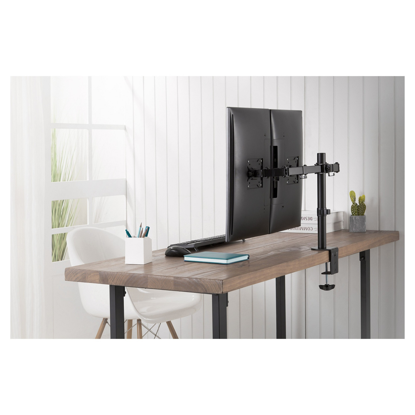 DIGITUS DA-90400 Tischhalterung für 2 Monitore bis 32' 8KG — Buy in Cyprus with Fast Delivery