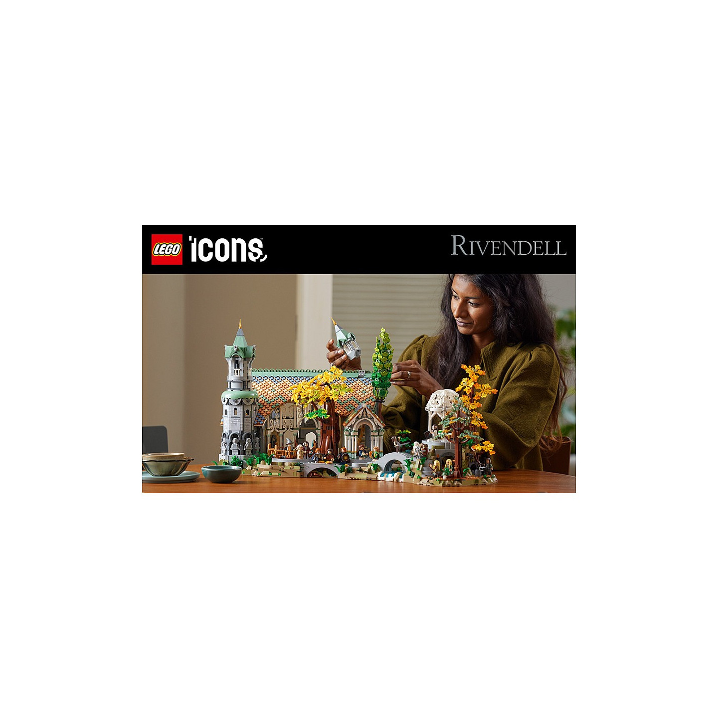 LEGO Icons Herr der Ringe Bruchtal 10316 — Buy in Cyprus with Fast Delivery