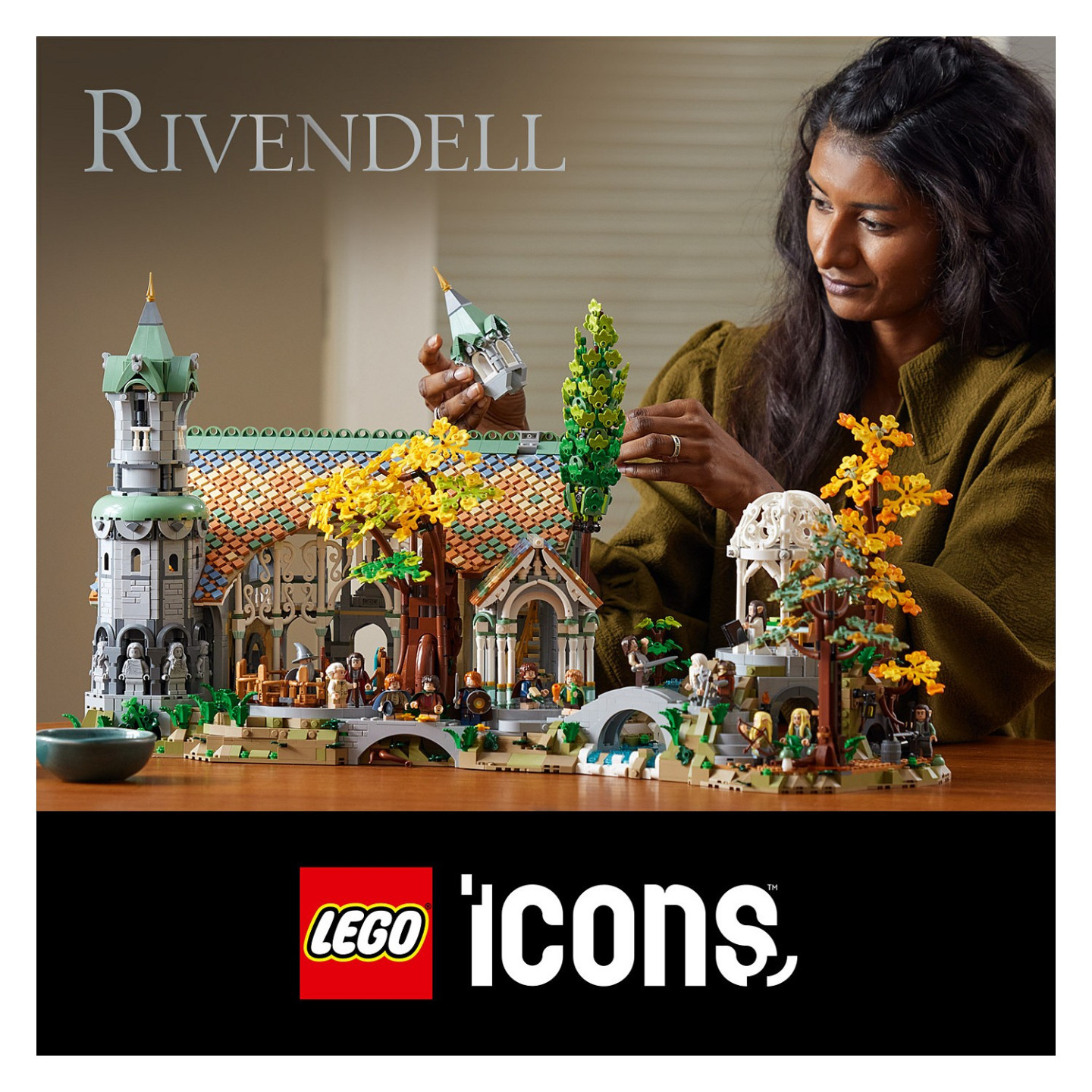 LEGO Icons Herr der Ringe Bruchtal 10316 — Buy in Cyprus with Fast Delivery