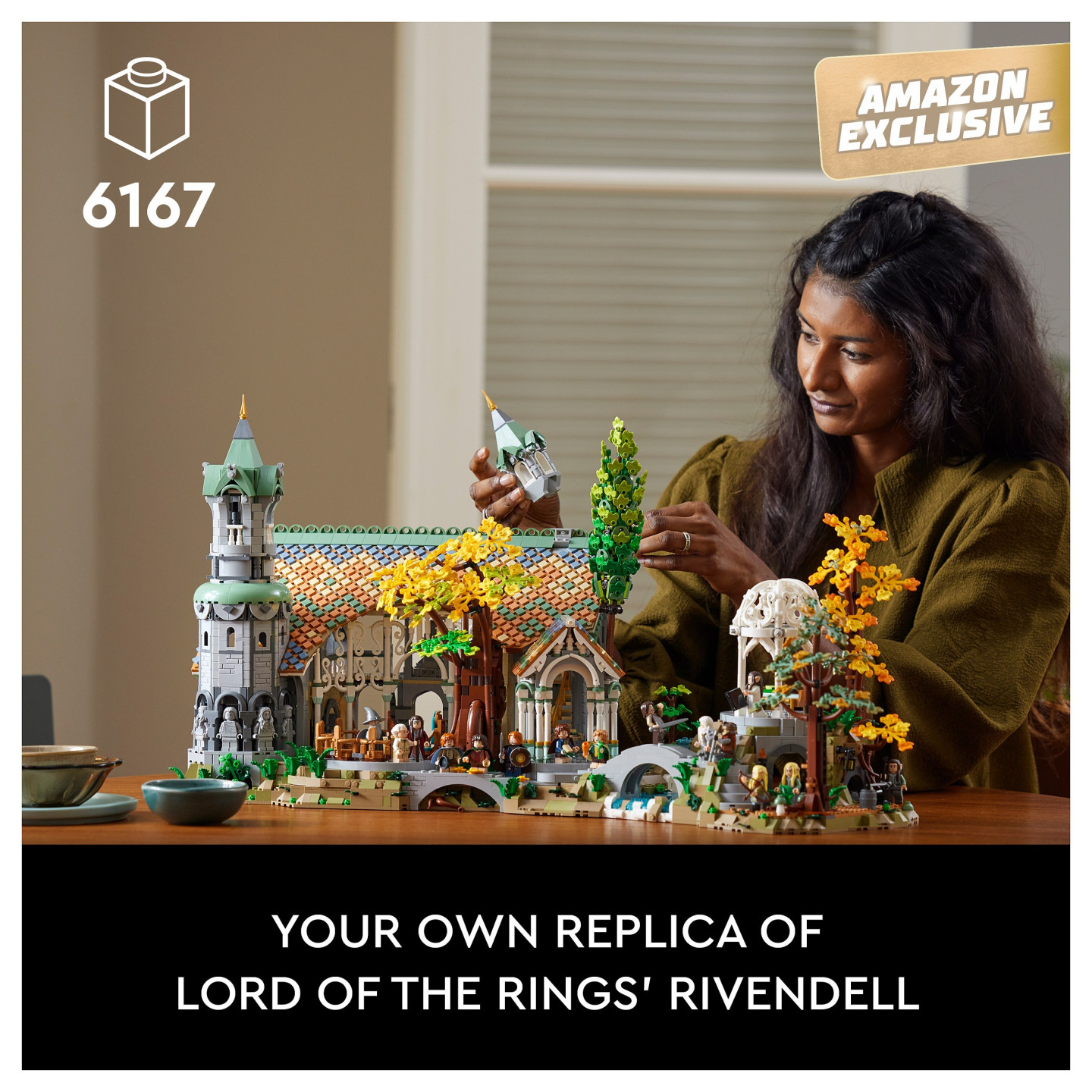 LEGO Icons Herr der Ringe Bruchtal 10316 — Buy in Cyprus with Fast Delivery