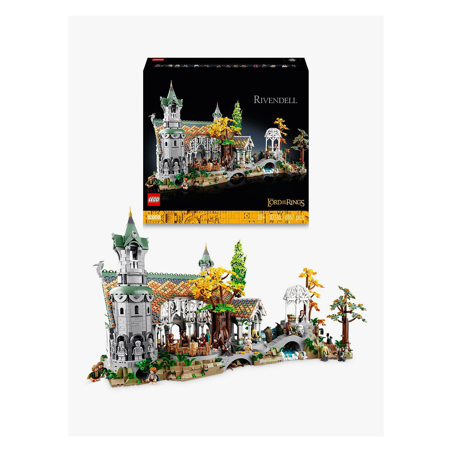 LEGO Icons Herr der Ringe Bruchtal 10316 — Buy in Cyprus with Fast Delivery