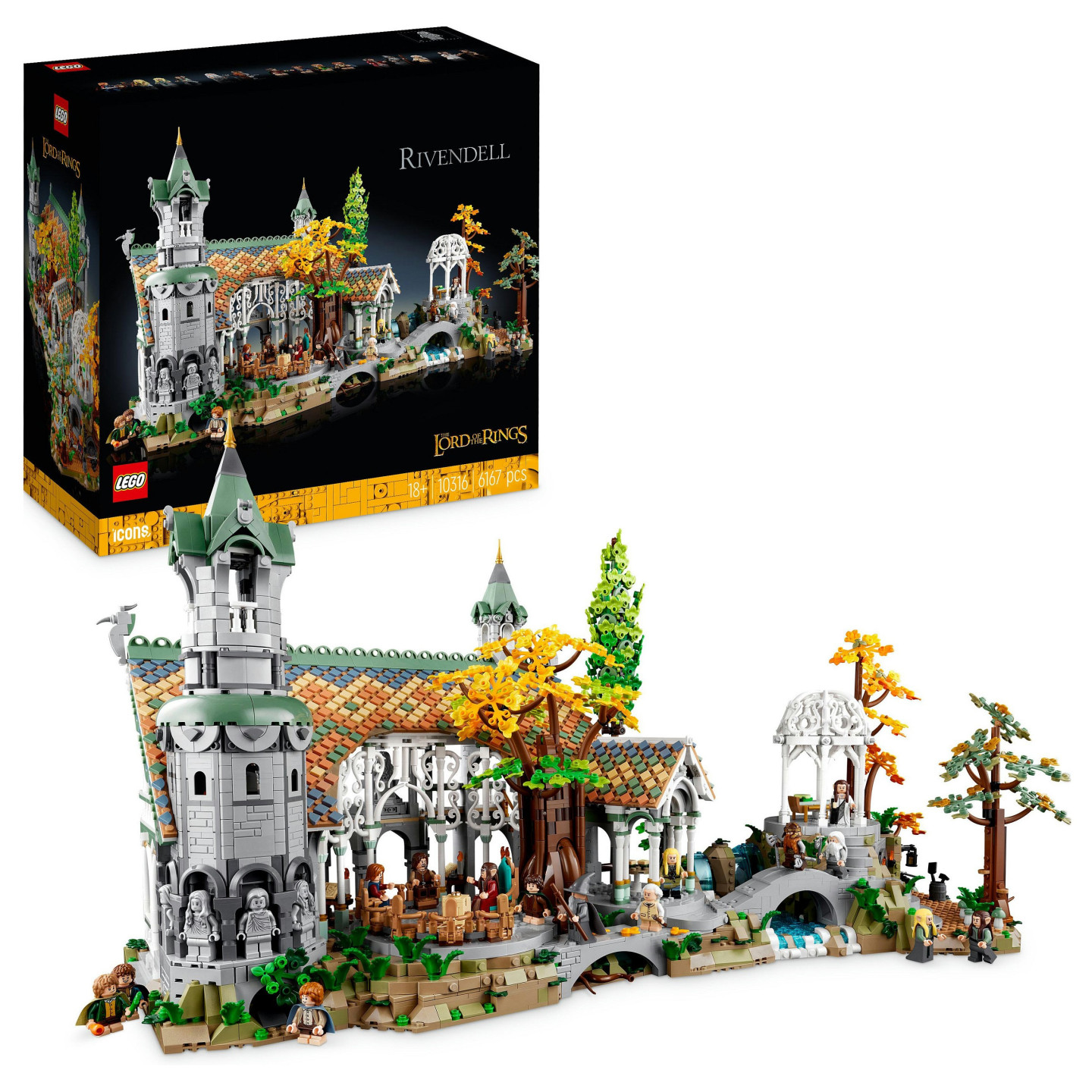 LEGO Icons Herr der Ringe Bruchtal 10316 — Buy in Cyprus with Fast Delivery