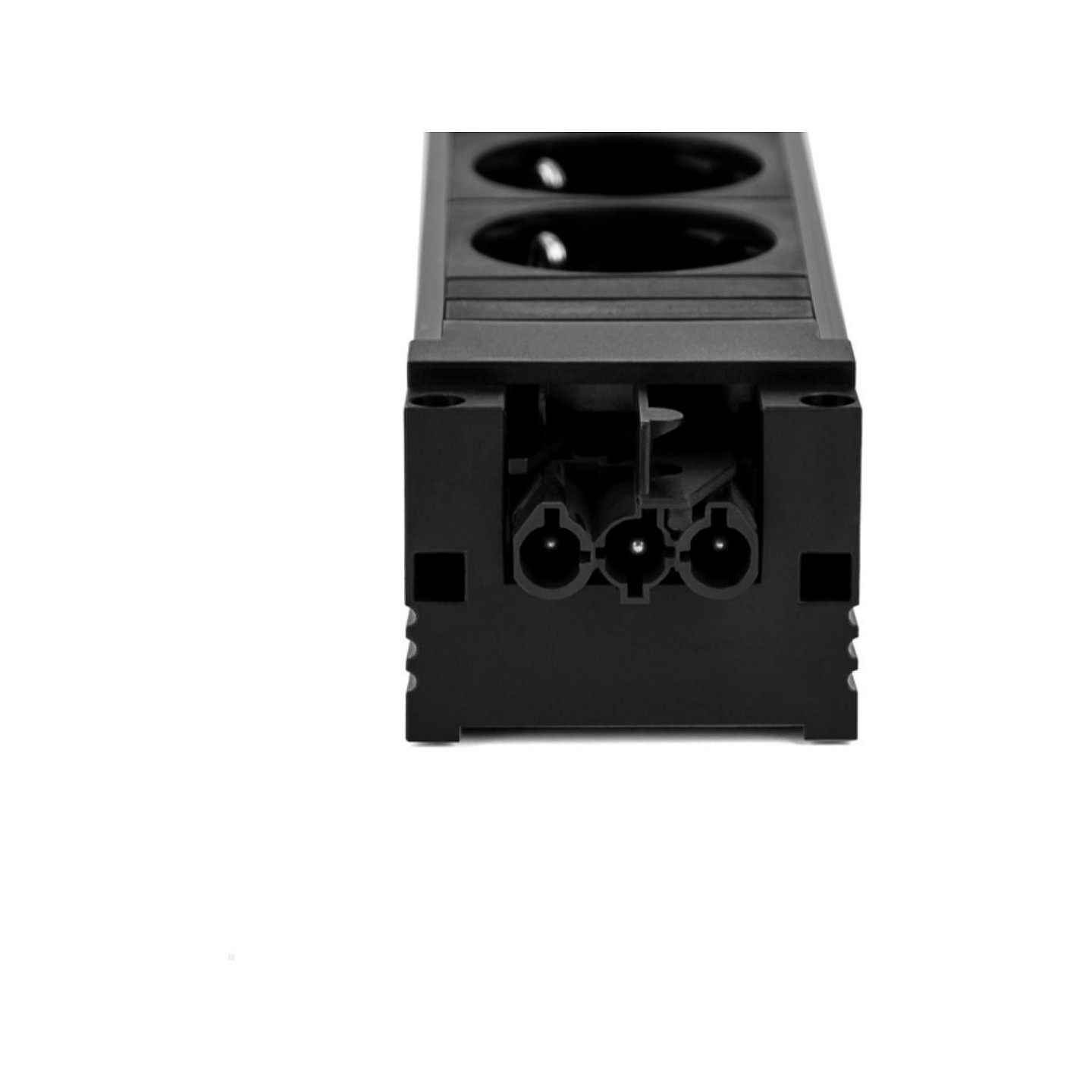 BACHMANN STEP BASE 5x Schutzkontakt schwarz — Buy in Cyprus with Fast Delivery