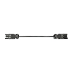 BACHMANN Gerteverlngerung GST18-3 Stecker Kupplung schwarz 0.5m — Buy in Cyprus with Fast Delivery