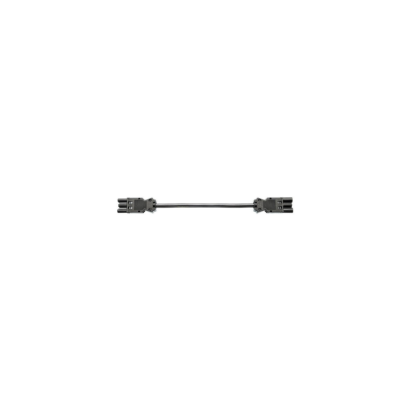 BACHMANN Gerteverlngerung GST18-3 Stecker Kupplung schwarz 0.5m — Buy in Cyprus with Fast Delivery
