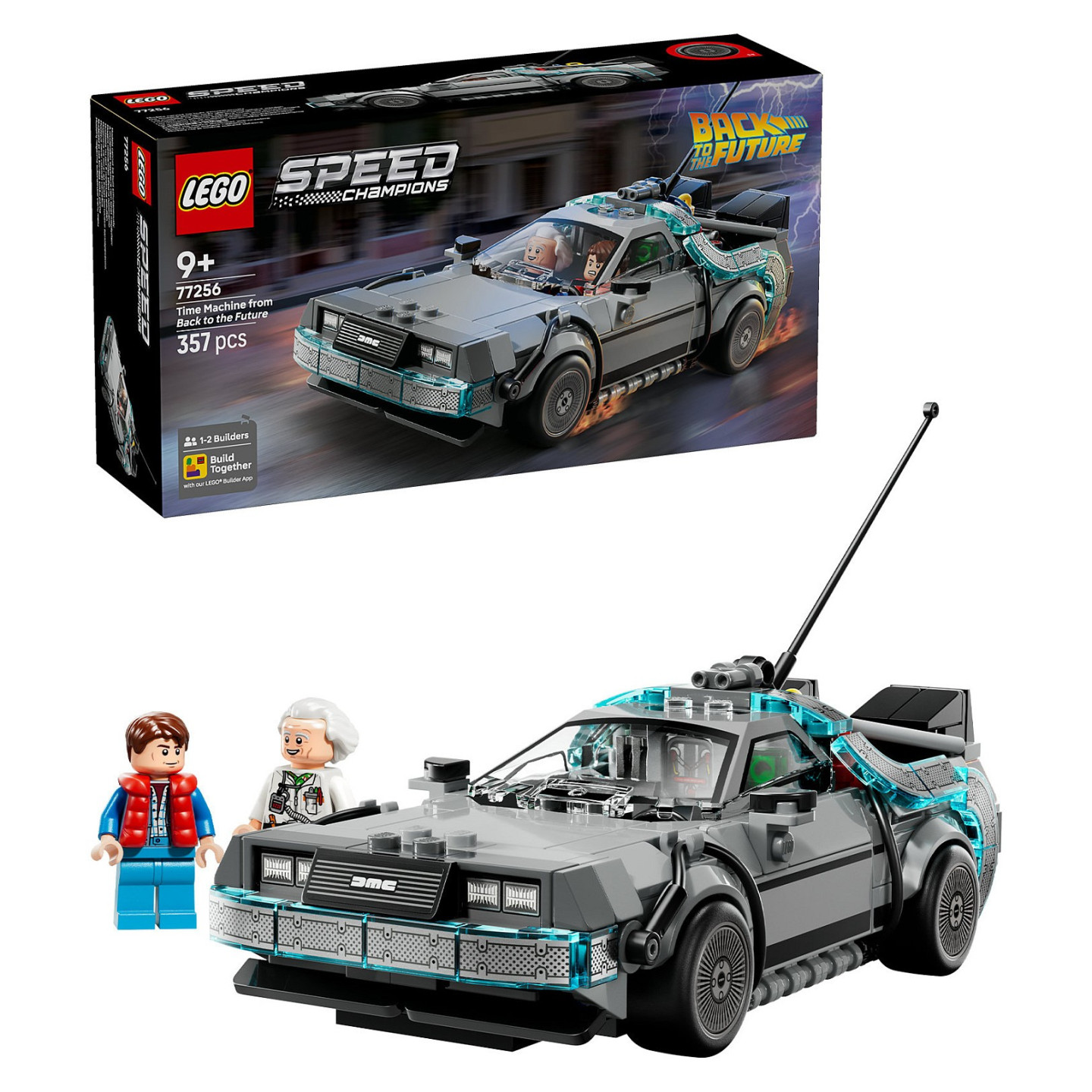 LEGO Speed Champions 77256 Zeitmaschine aus Zurück in die Zukunft — Buy in Cyprus with Fast Delivery