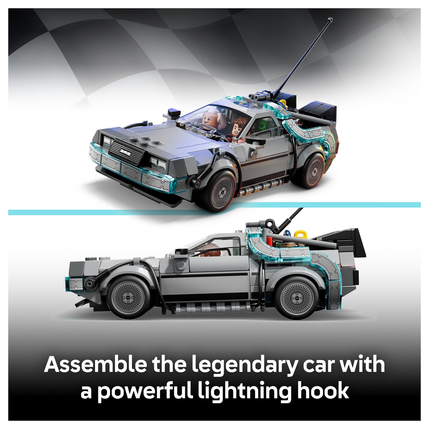 LEGO Speed Champions 77256 Zeitmaschine aus Zurück in die Zukunft — Buy in Cyprus with Fast Delivery