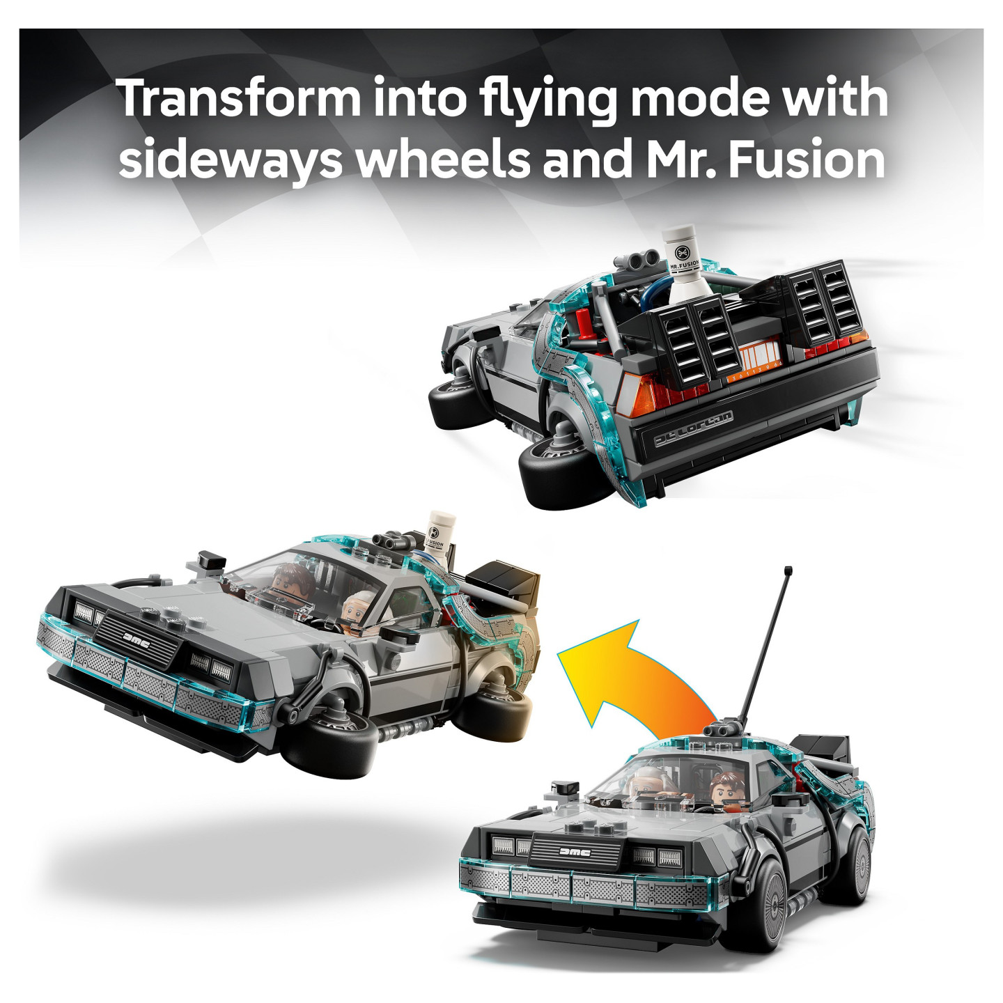 LEGO Speed Champions 77256 Zeitmaschine aus Zurück in die Zukunft — Buy in Cyprus with Fast Delivery