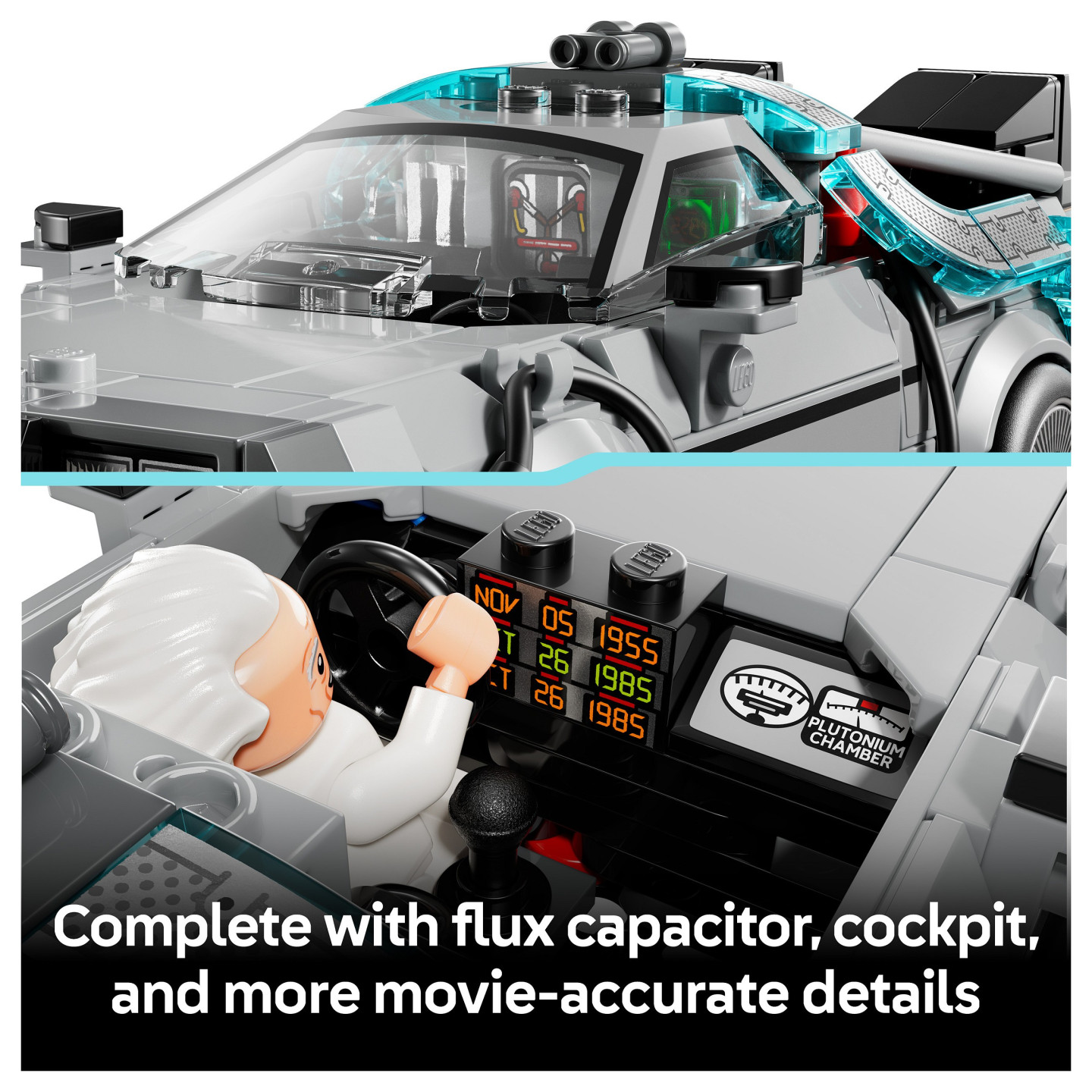 LEGO Speed Champions 77256 Zeitmaschine aus Zurück in die Zukunft — Buy in Cyprus with Fast Delivery