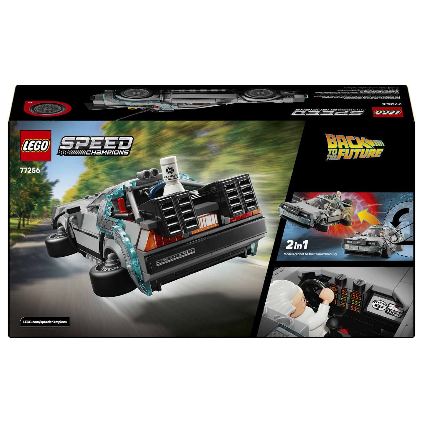 LEGO Speed Champions 77256 Zeitmaschine aus Zurück in die Zukunft — Buy in Cyprus with Fast Delivery
