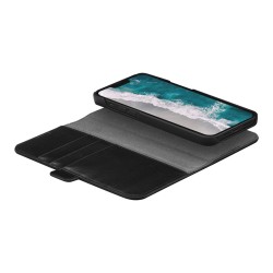 dbramante1928 Stockholm - Flip-Hlle fr Mobiltelefon - Polyurethan (PU). Kunststoff - Schwarz - fr Apple iPhone 14 Pro