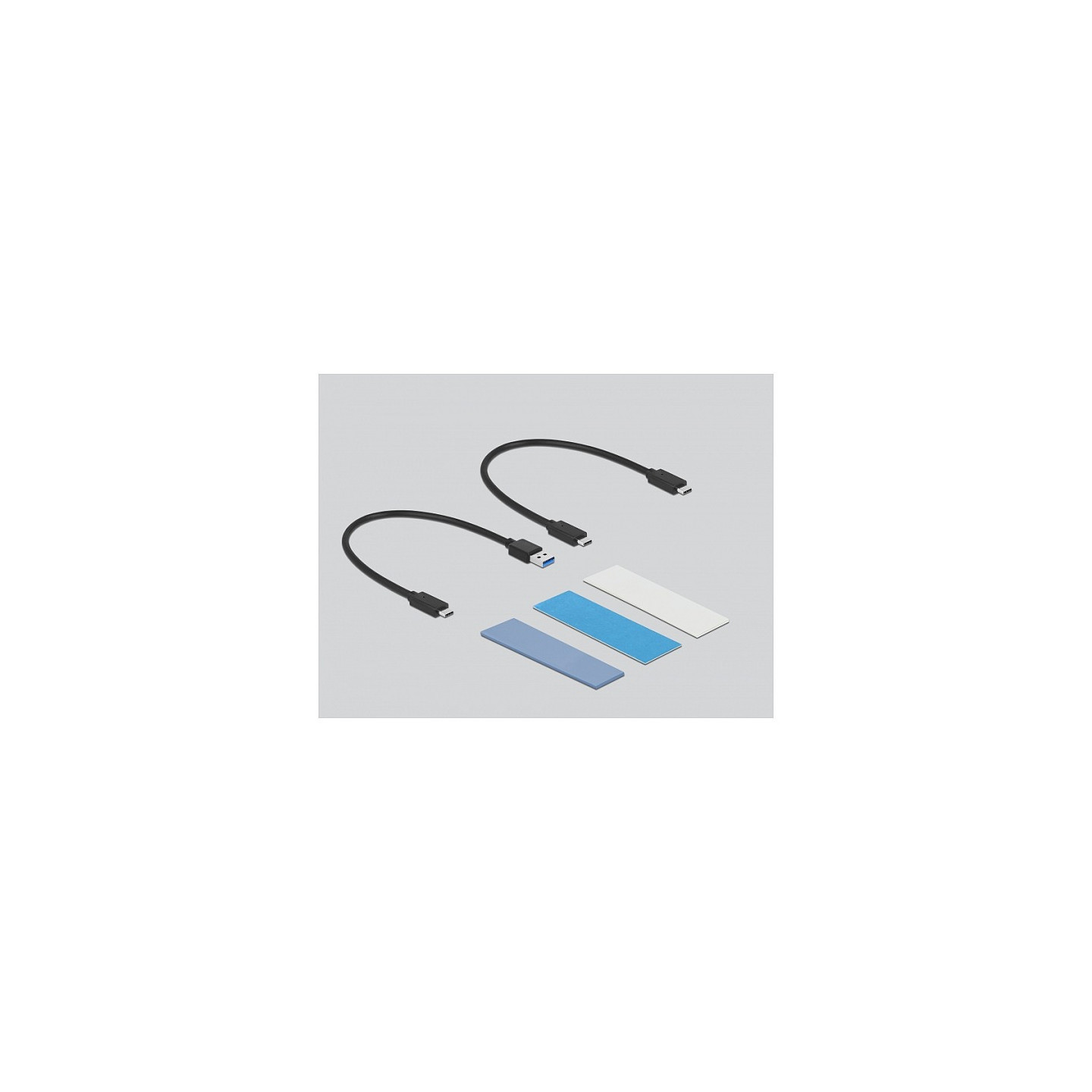 Externes USB Type-CTM Combo Gehäuse für M.2 NVMe PCIe oder SATA SSD - werkzeugfrei — Buy in Cyprus with Fast Delivery