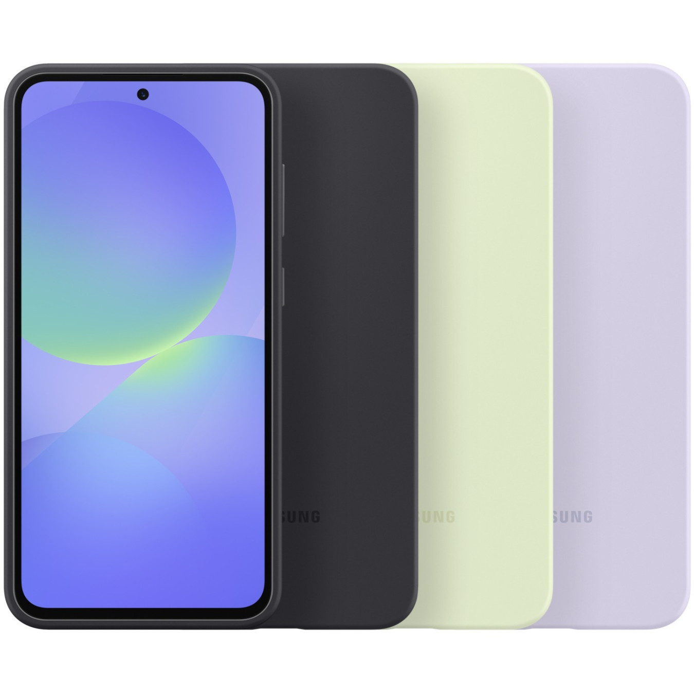 Samsung Silicone Case - EF-PA366 - Galaxy A36 5G Protective Silicone Cover, Black — Buy in Cyprus with Fast Delivery
