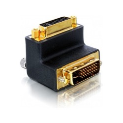 DVI Adapter DVI to DVI St 90° gewinke — Buy in Cyprus with Fast Delivery