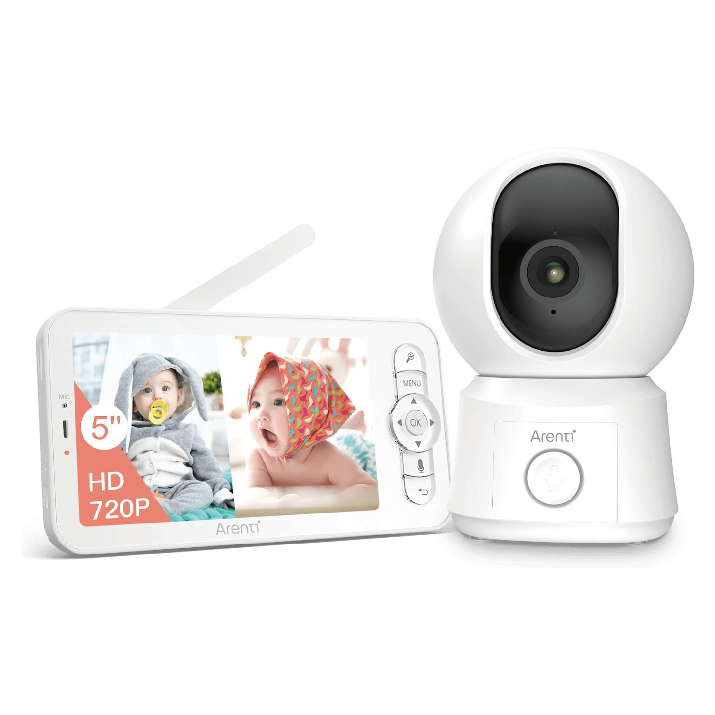 Arenti 2MP 1080P Wi-Fi Video Baby Monitor Kit with LCD — Buy in Cyprus with Fast Delivery