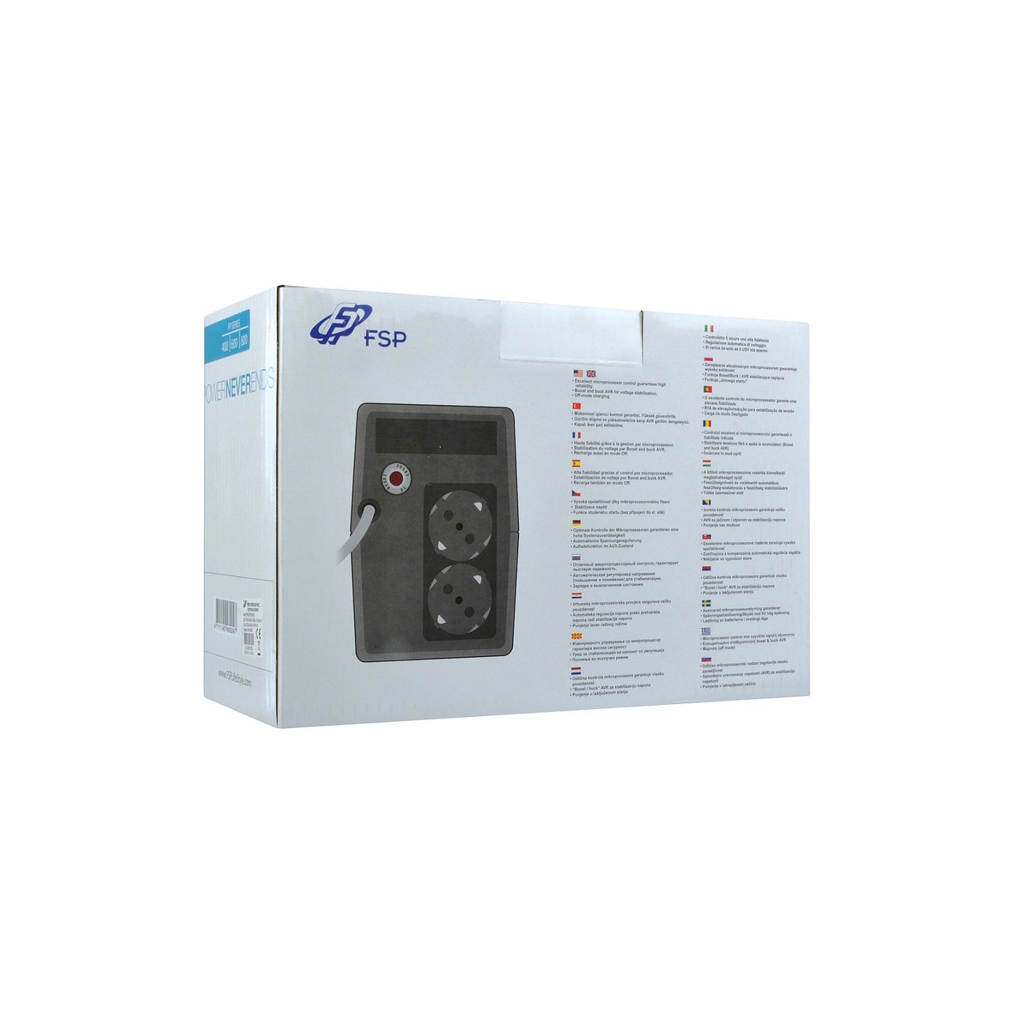 FSP FP 800 Line-Interactive UPS – 800VA 480W | Armenius Store