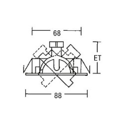 Brumberg 00196307 EB-Strahler BREENA rund ws 13W 12V schwenk — Buy in Cyprus with Fast Delivery