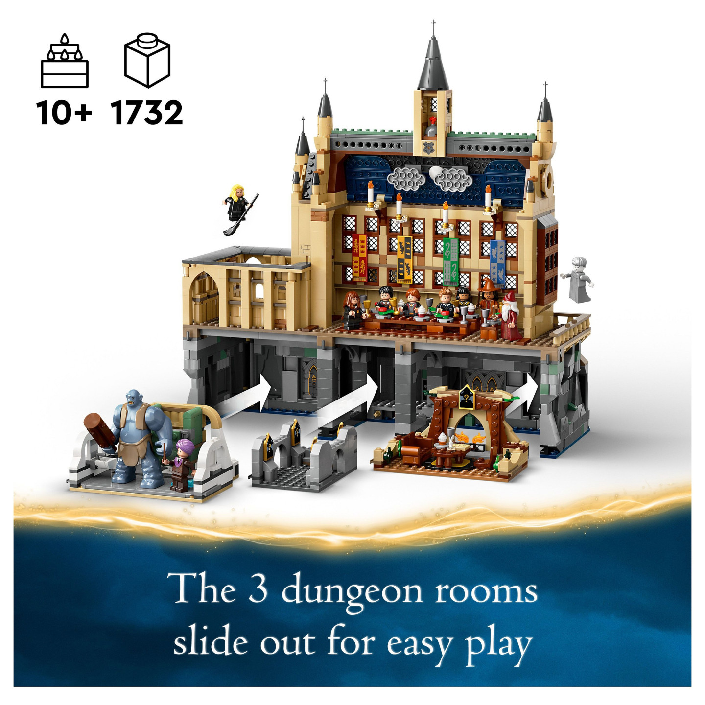 LEGO Harry Potter Schloss Hogwarts: Die Große Halle 76435 — Buy in Cyprus with Fast Delivery