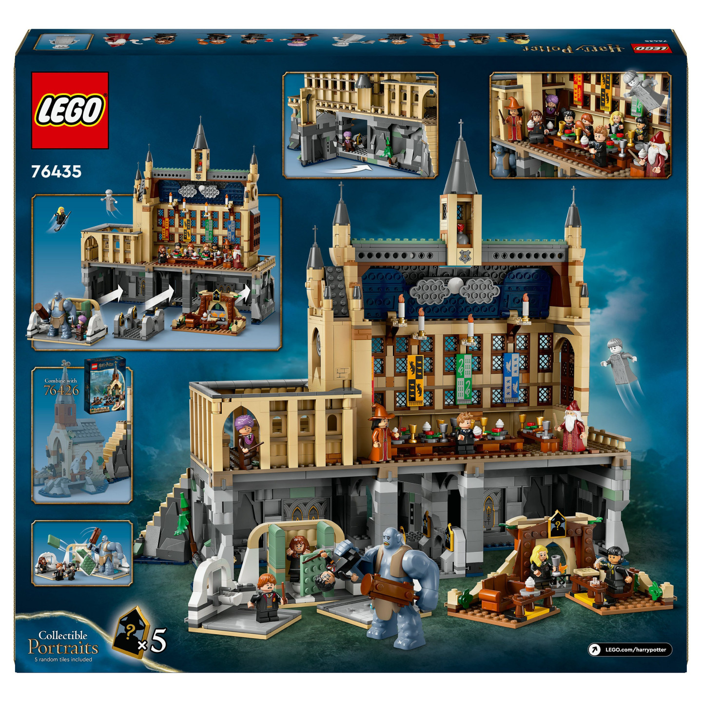 LEGO Harry Potter Schloss Hogwarts: Die Große Halle 76435 — Buy in Cyprus with Fast Delivery
