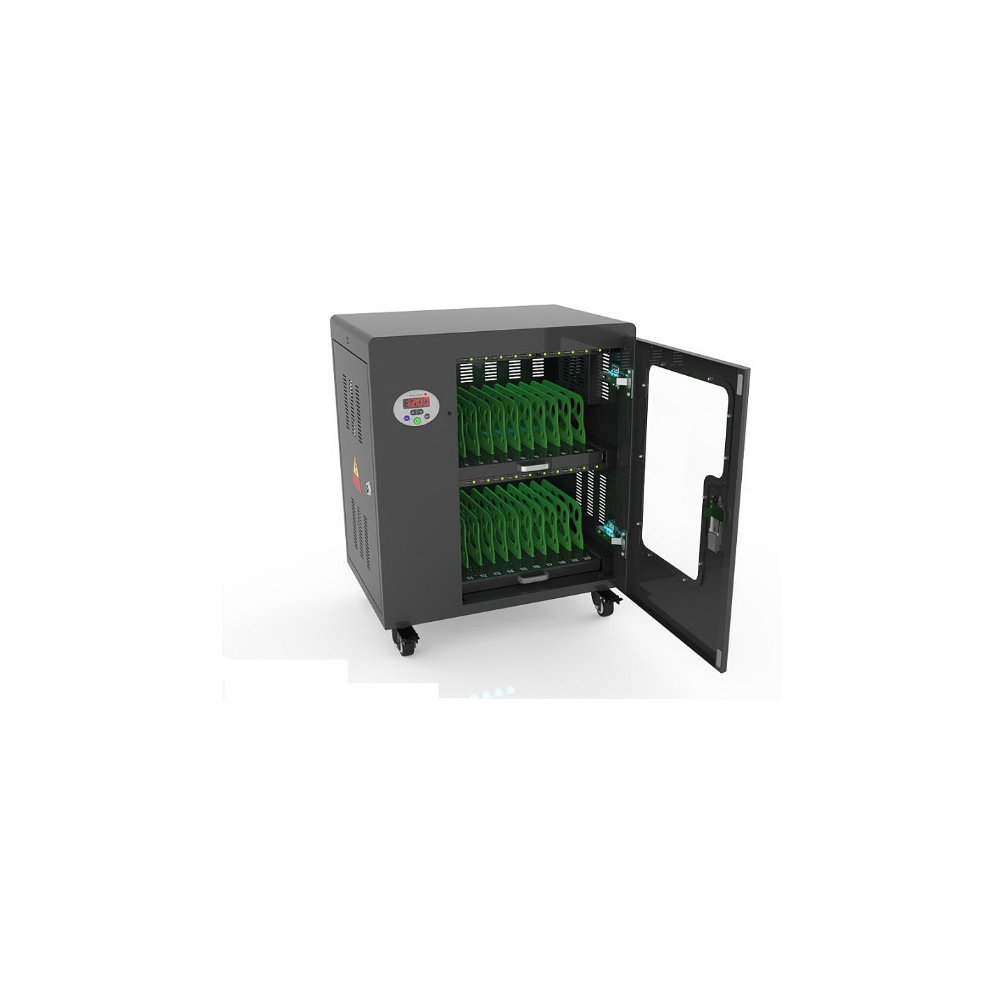 GoodConnections ANTARES T20 Tablet-Ladewagen UVC-Desinfektion Schwarz — Buy in Cyprus with Fast Delivery