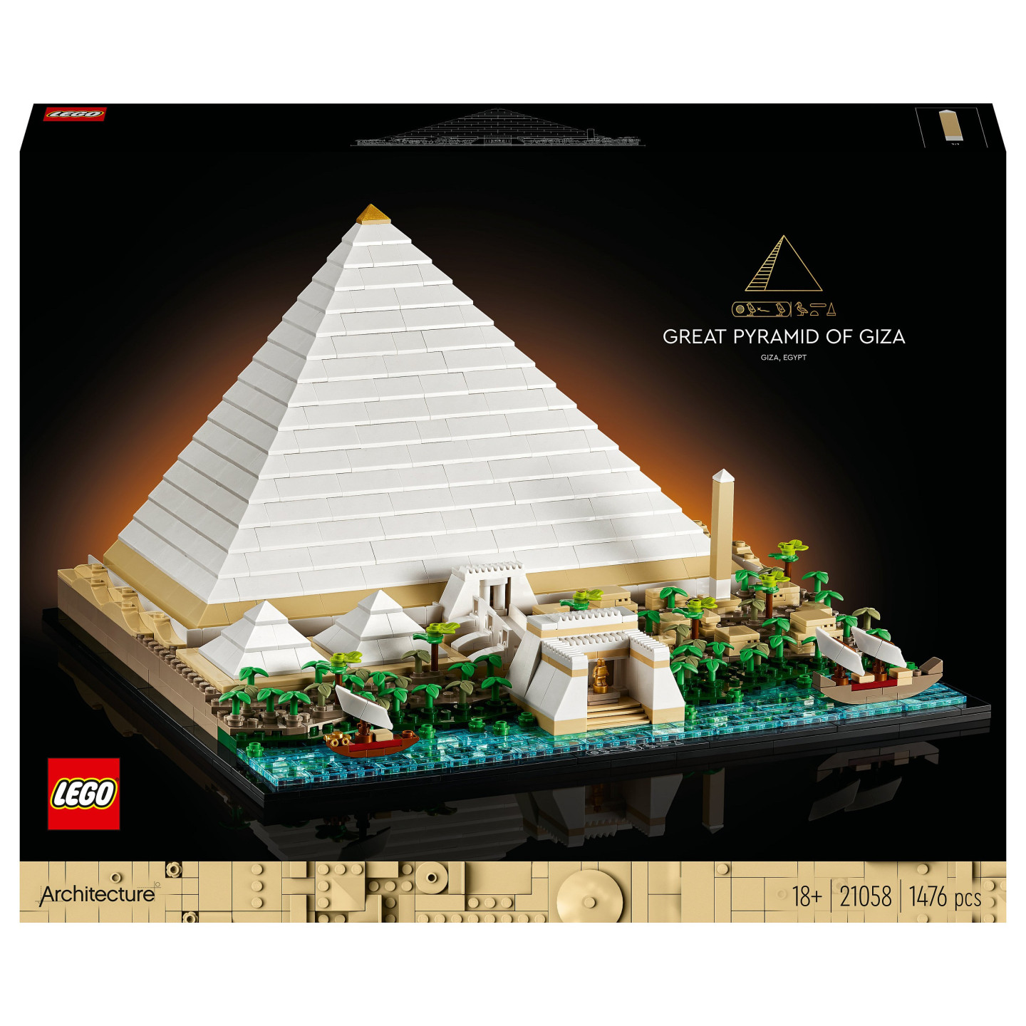 LEGO ARCHITECTURE Cheops-Pyramide 21058 — Buy in Cyprus with Fast Delivery