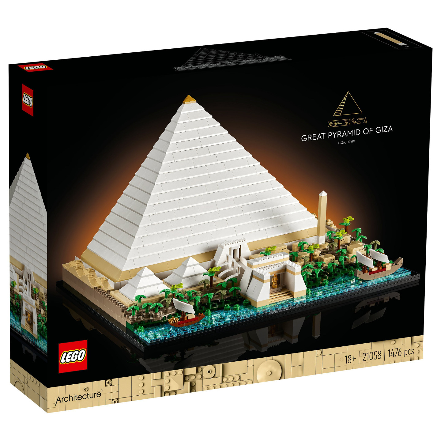 LEGO ARCHITECTURE Cheops-Pyramide 21058 — Buy in Cyprus with Fast Delivery