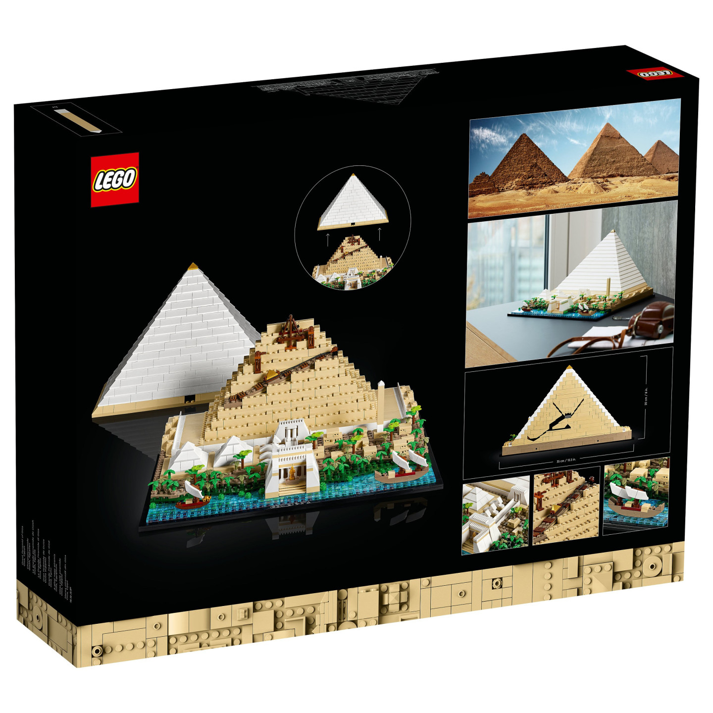 LEGO ARCHITECTURE Cheops-Pyramide 21058 — Buy in Cyprus with Fast Delivery
