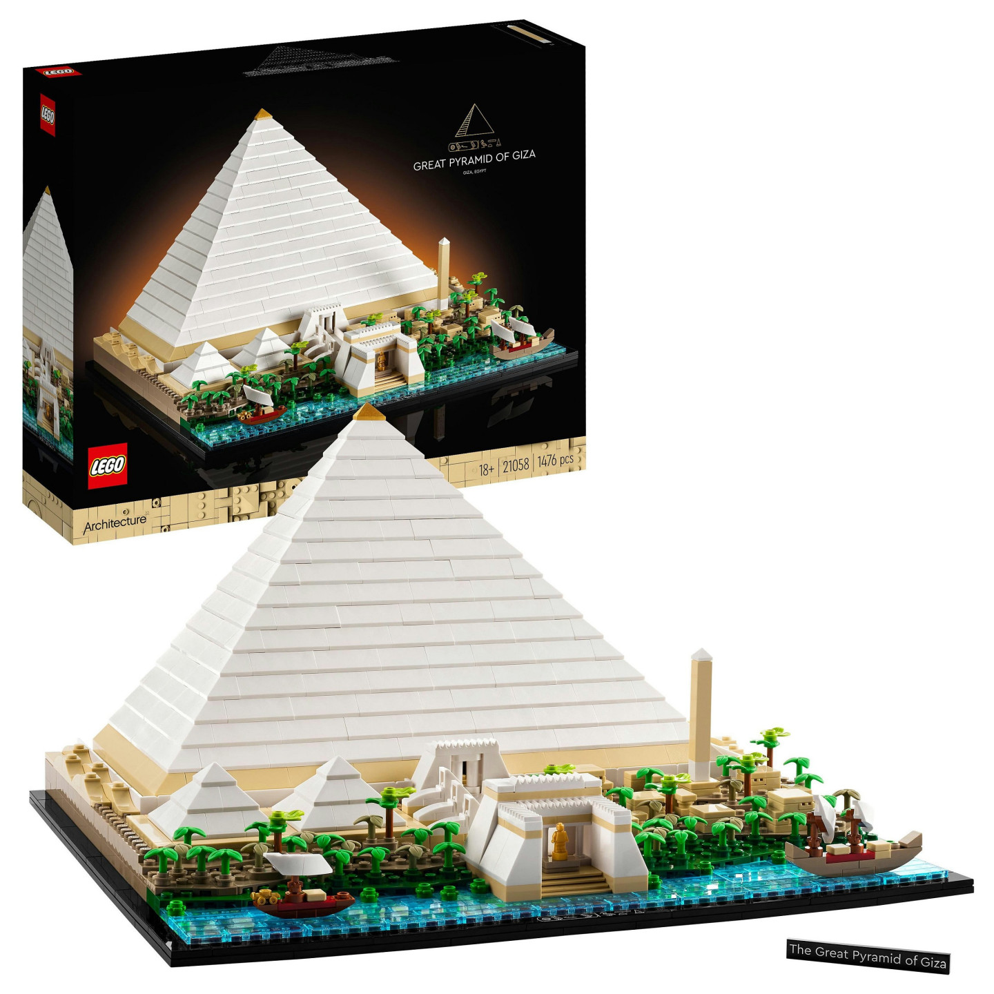 LEGO ARCHITECTURE Cheops-Pyramide 21058 — Buy in Cyprus with Fast Delivery
