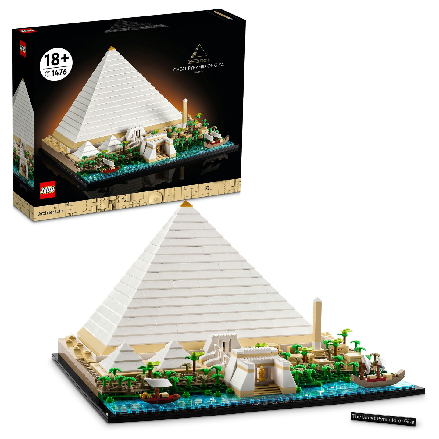 LEGO ARCHITECTURE Cheops-Pyramide 21058 — Buy in Cyprus with Fast Delivery