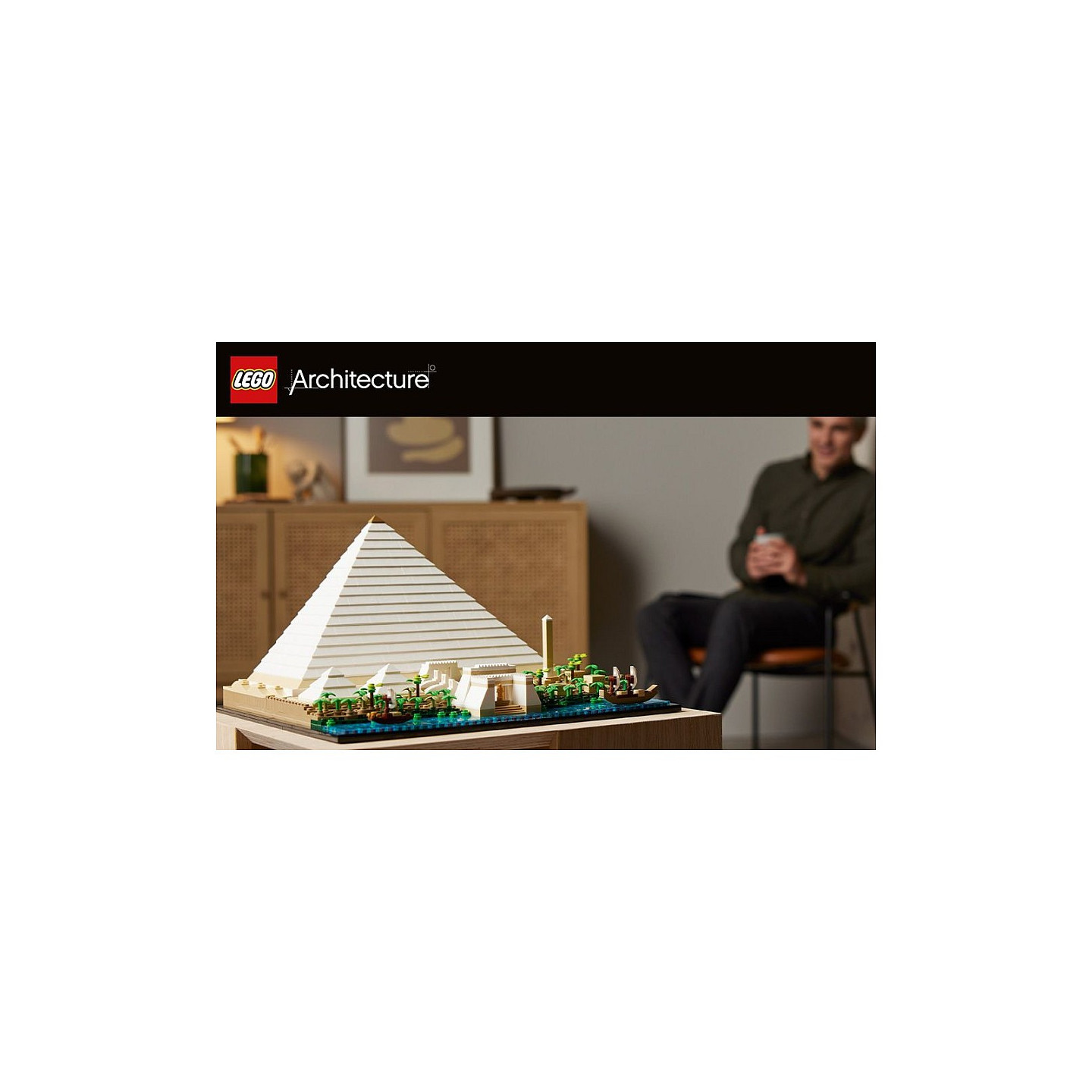 LEGO ARCHITECTURE Cheops-Pyramide 21058 — Buy in Cyprus with Fast Delivery