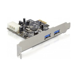USB 3.0 PCIE 2x Delock LowProfile — Buy in Cyprus with Fast Delivery