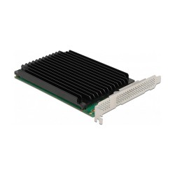 PCI Express x16 Karte zu 4 x intern NVMe M.2 Key M mit Kühlkörper - Bifurcation — Buy in Cyprus with Fast Delivery