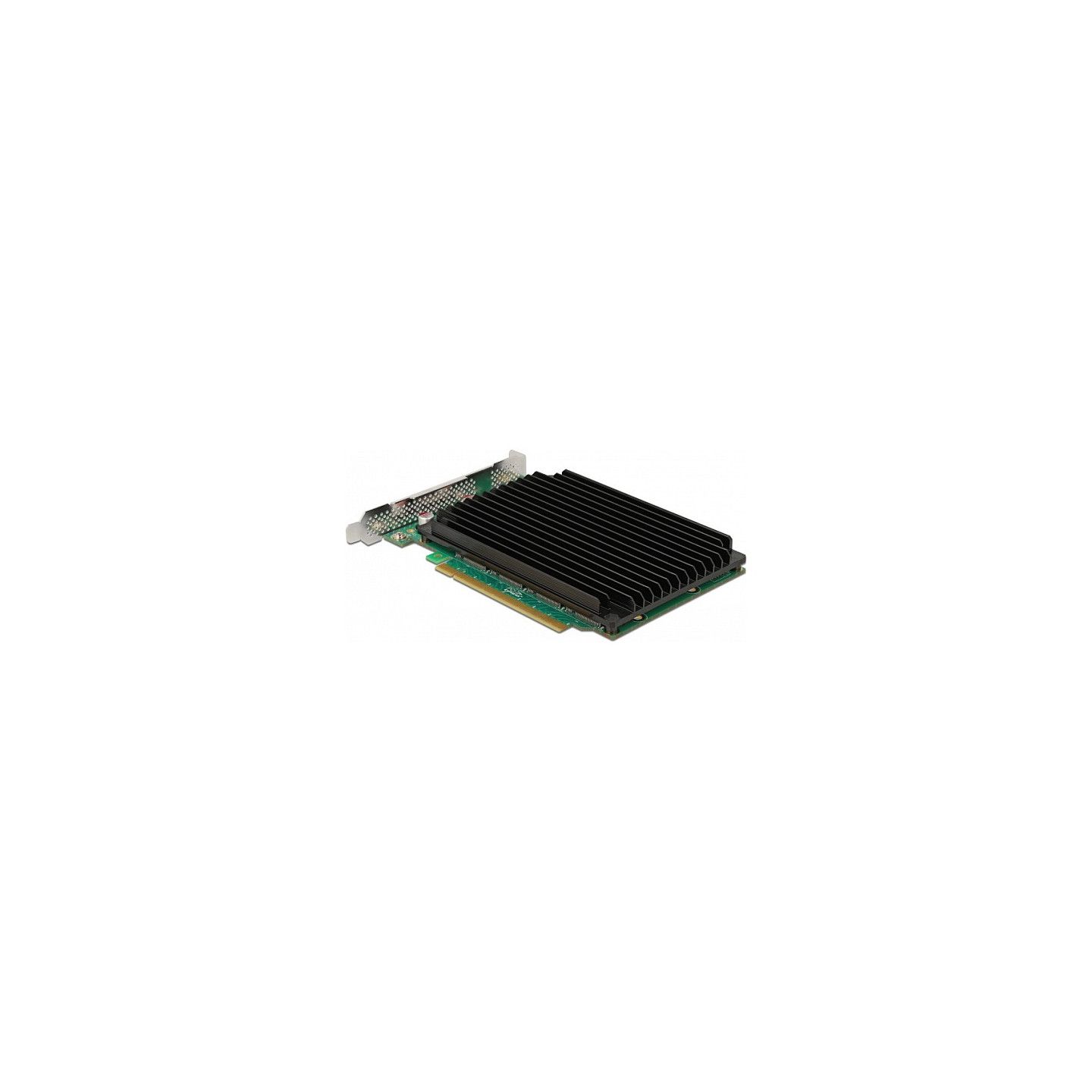 PCI Express x16 Karte zu 4 x intern NVMe M.2 Key M mit Kühlkörper - Bifurcation — Buy in Cyprus with Fast Delivery