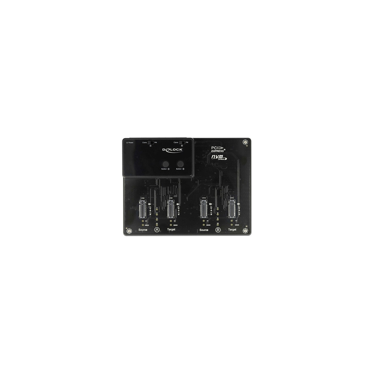 M.2 Dockingstation für 4 x M.2 NVMe PCIe SSD mit Klon Funktion — Buy in Cyprus with Fast Delivery