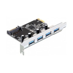 DeLock PCI Ex Card to 4x USB 3.0 Adapter — Buy in Cyprus with Fast Delivery