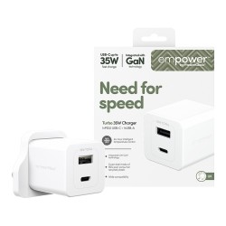 Panzerglass TURBO 35W CHARGER INCL. USB-C — Buy in Cyprus with Fast Delivery