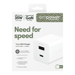 Panzerglass TURBO 35W CHARGER INCL. USB-C — Buy in Cyprus with Fast Delivery