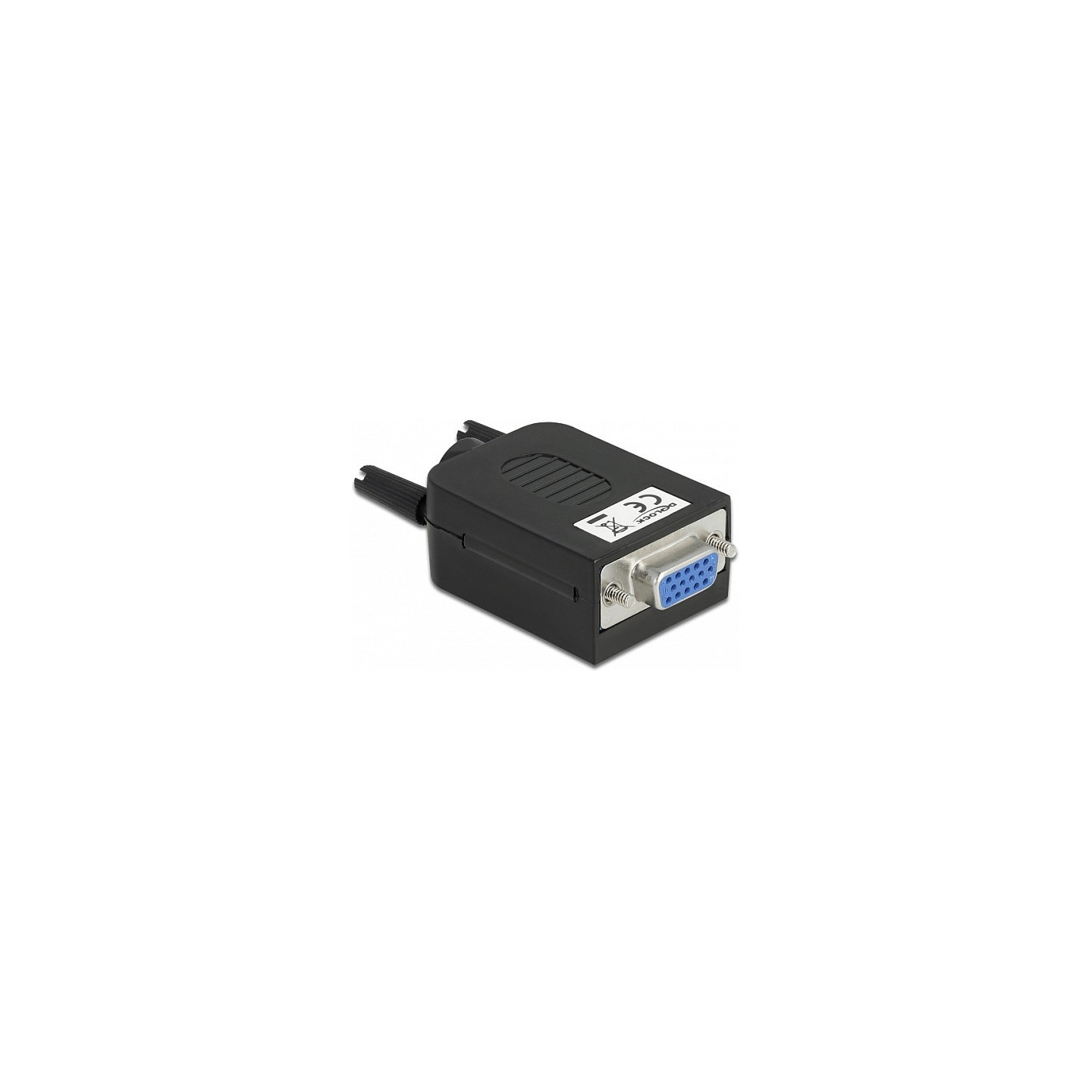DeLock VGA15 Buchse zu Terminalblock Adapter mit Gehäuse — Buy in Cyprus with Fast Delivery
