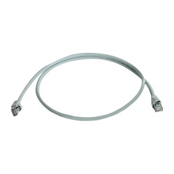 Telegärtner Patchkabel CAT6a RJ45 S FTP LSZH 0.5m Grau — Buy in Cyprus with Fast Delivery