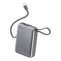 4smarts Powerbank Pocket Dual Cord 20000mAh 22.5W. spacegrau — Buy in Cyprus with Fast Delivery