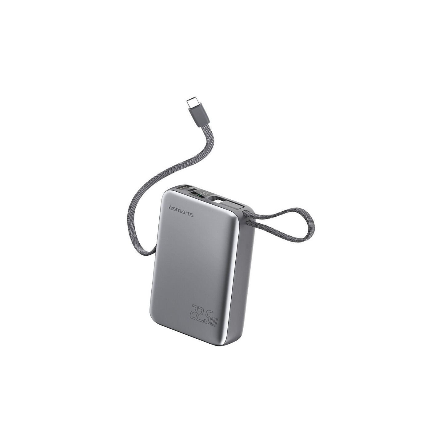 4smarts Powerbank Pocket Dual Cord 20000mAh 22.5W. spacegrau — Buy in Cyprus with Fast Delivery