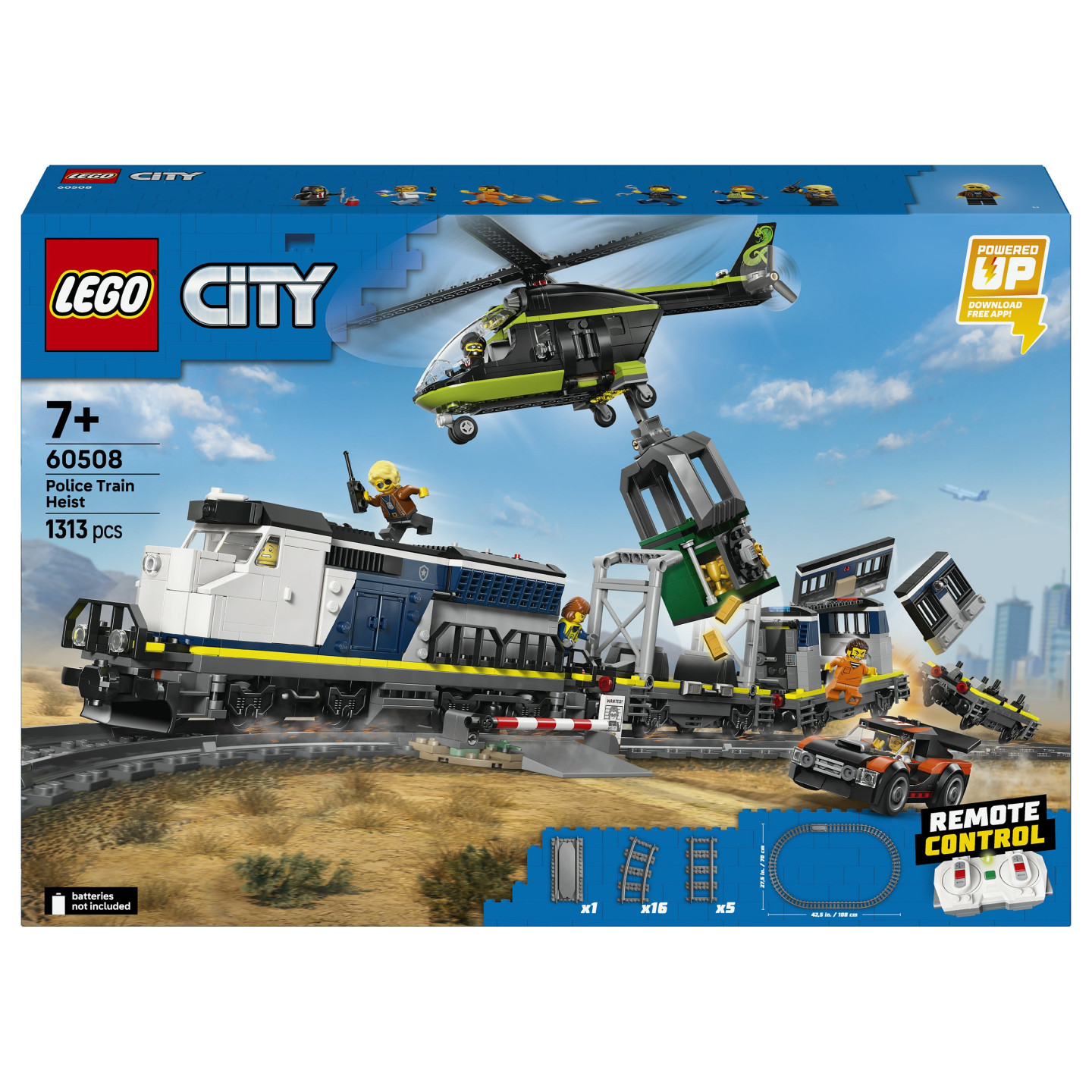 LEGO 60508 City berfall auf den Polizeizug — Buy in Cyprus with Fast Delivery
