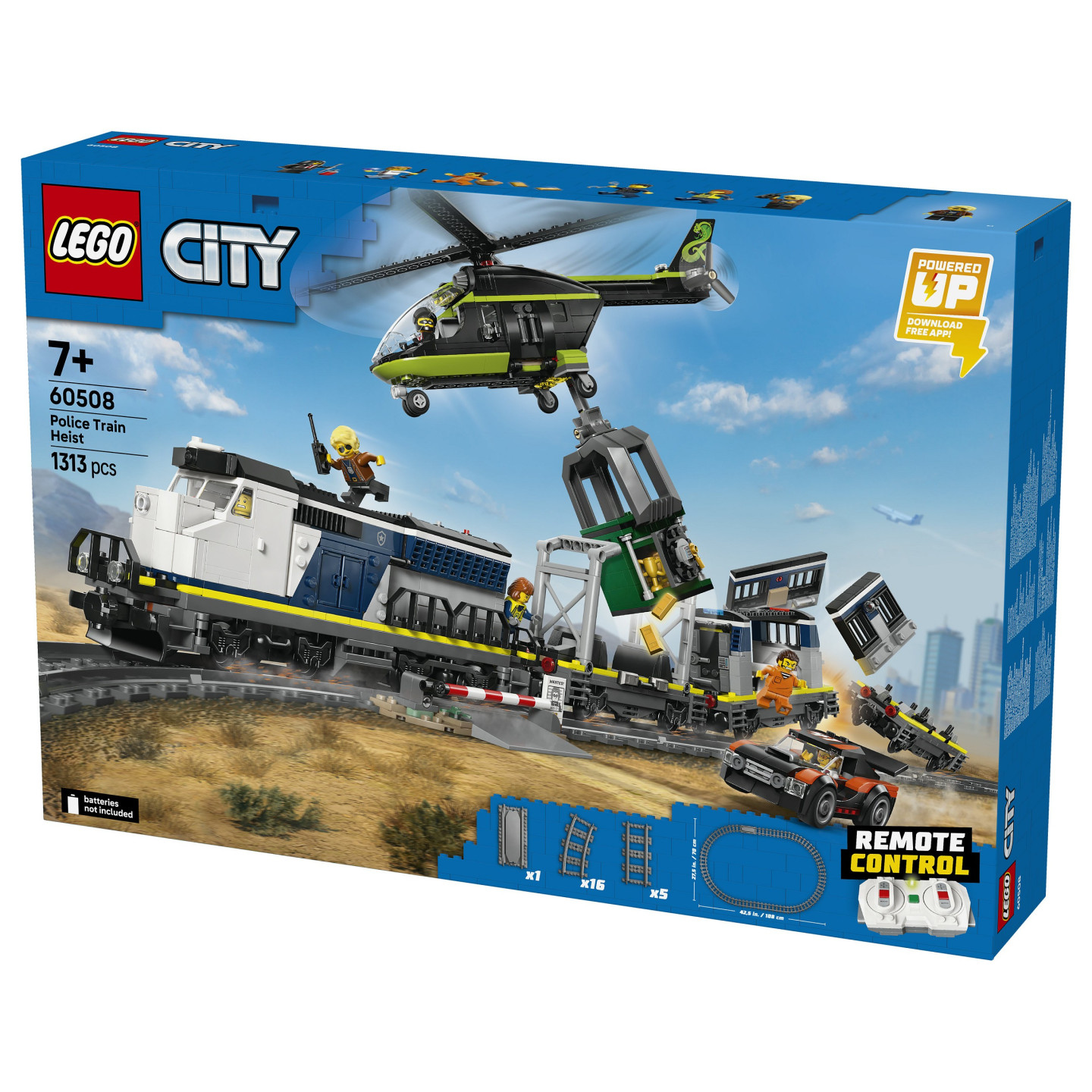 LEGO 60508 City berfall auf den Polizeizug — Buy in Cyprus with Fast Delivery