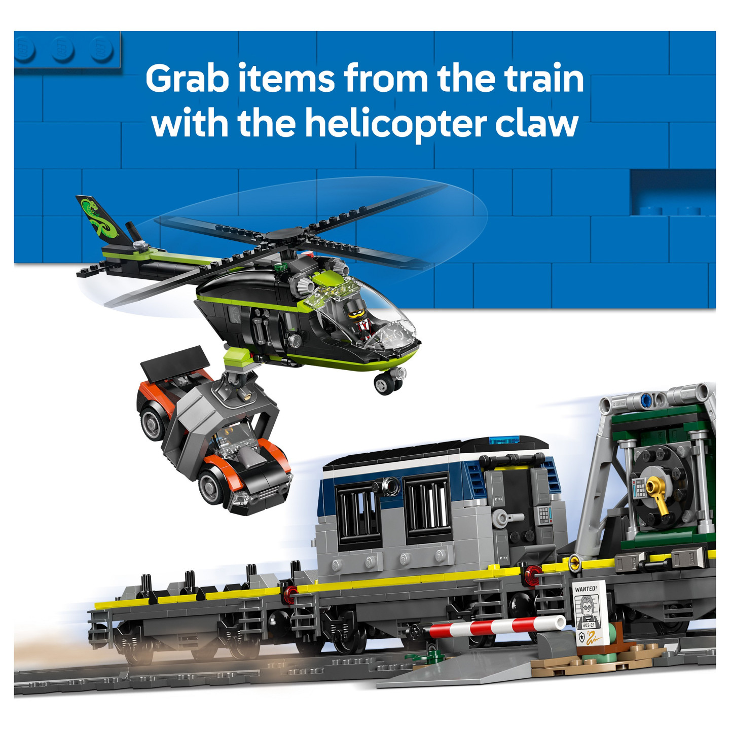 LEGO 60508 City berfall auf den Polizeizug — Buy in Cyprus with Fast Delivery