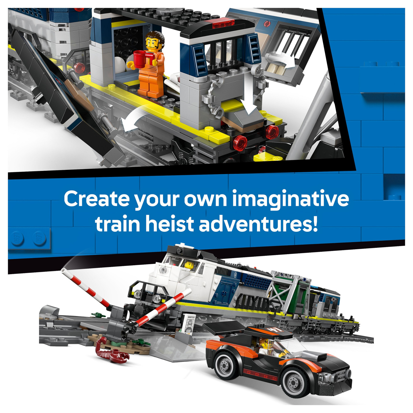 LEGO 60508 City berfall auf den Polizeizug — Buy in Cyprus with Fast Delivery
