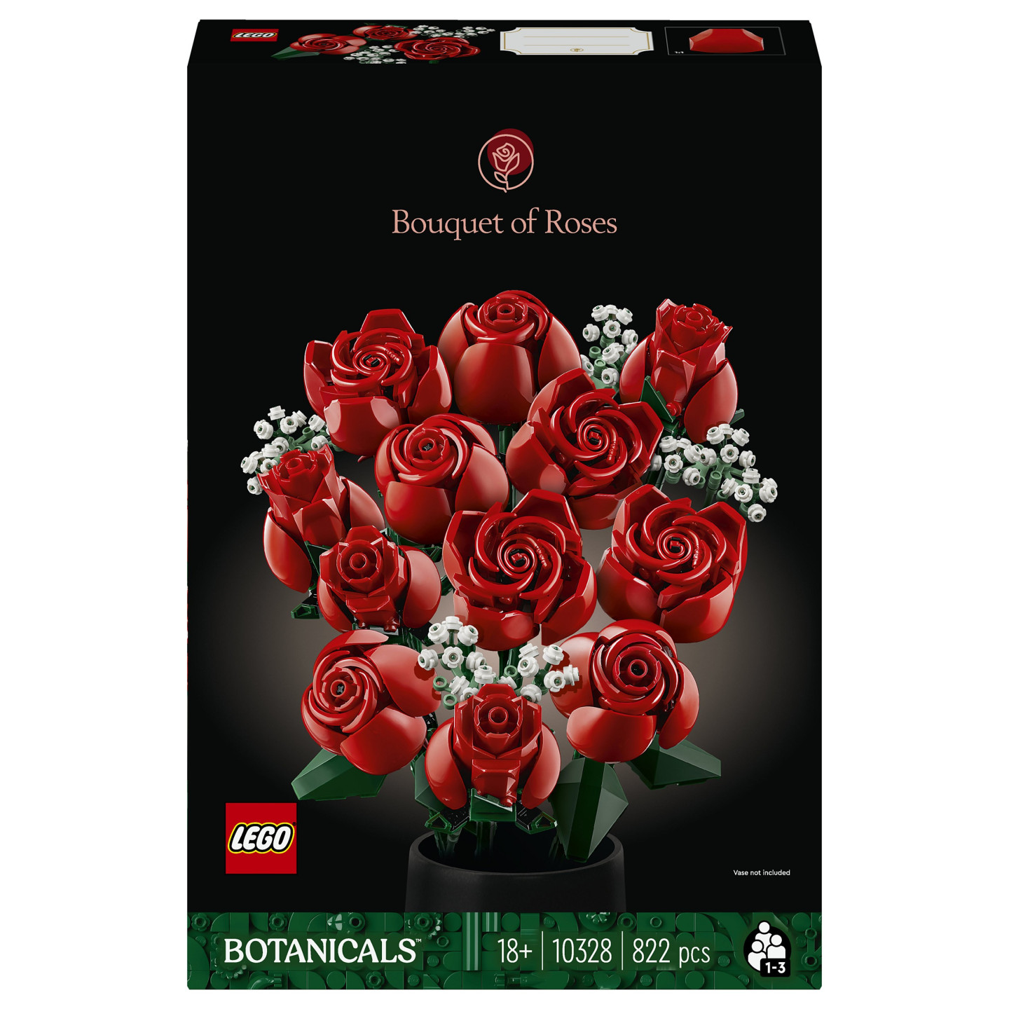 LEGO Icons Rosenstrauß 10328 — Buy in Cyprus with Fast Delivery