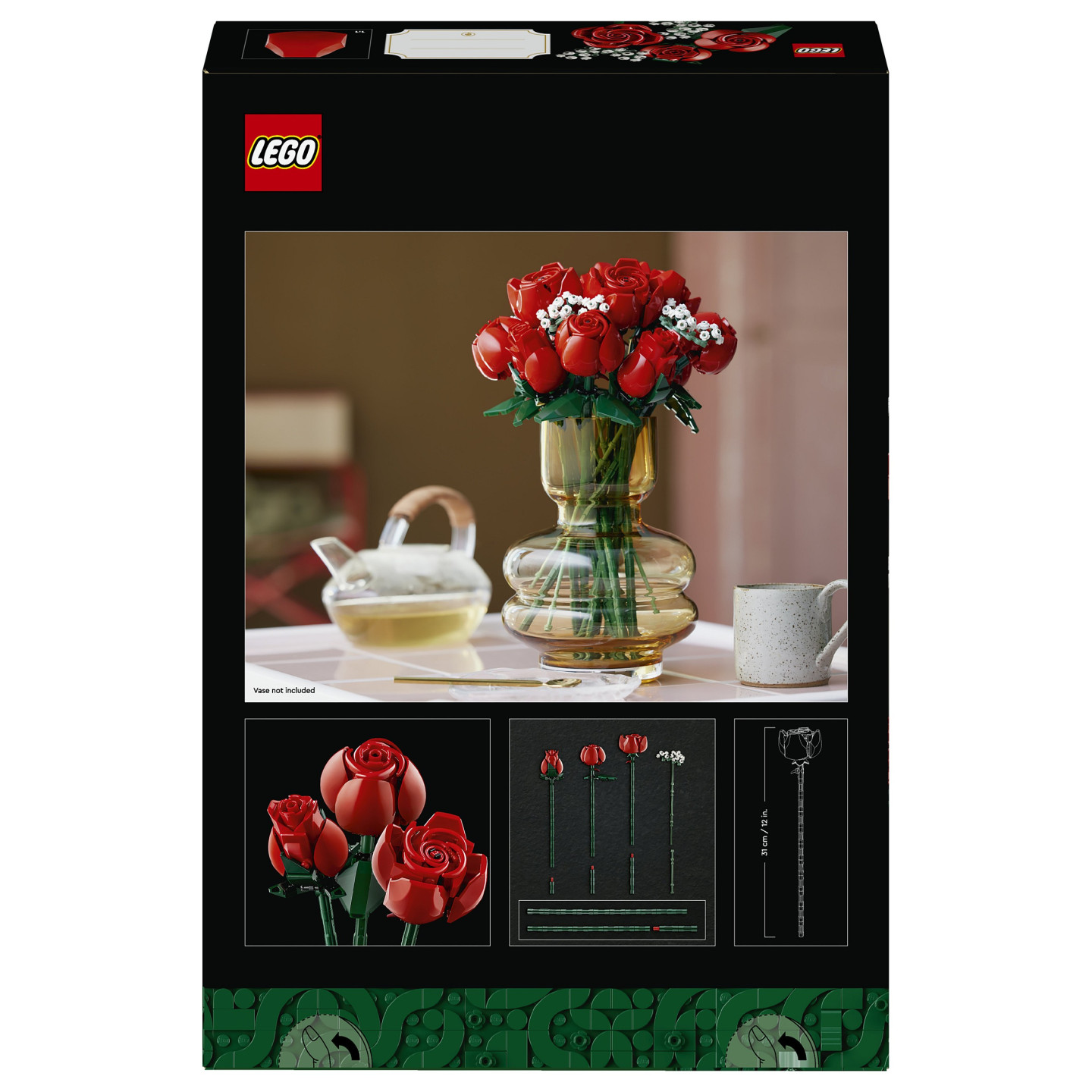 LEGO Icons Rosenstrauß 10328 — Buy in Cyprus with Fast Delivery
