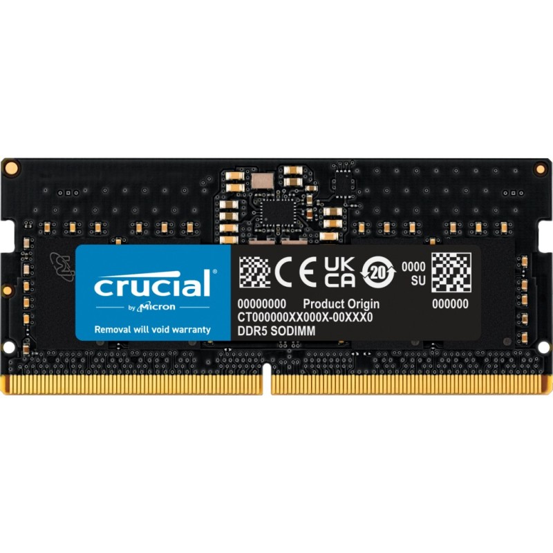Crucial CT8G48C40S5 8GB DDR5 SO-DIMM 4800MHz CL40 (Boxed) — Buy in Cyprus with Fast Delivery
