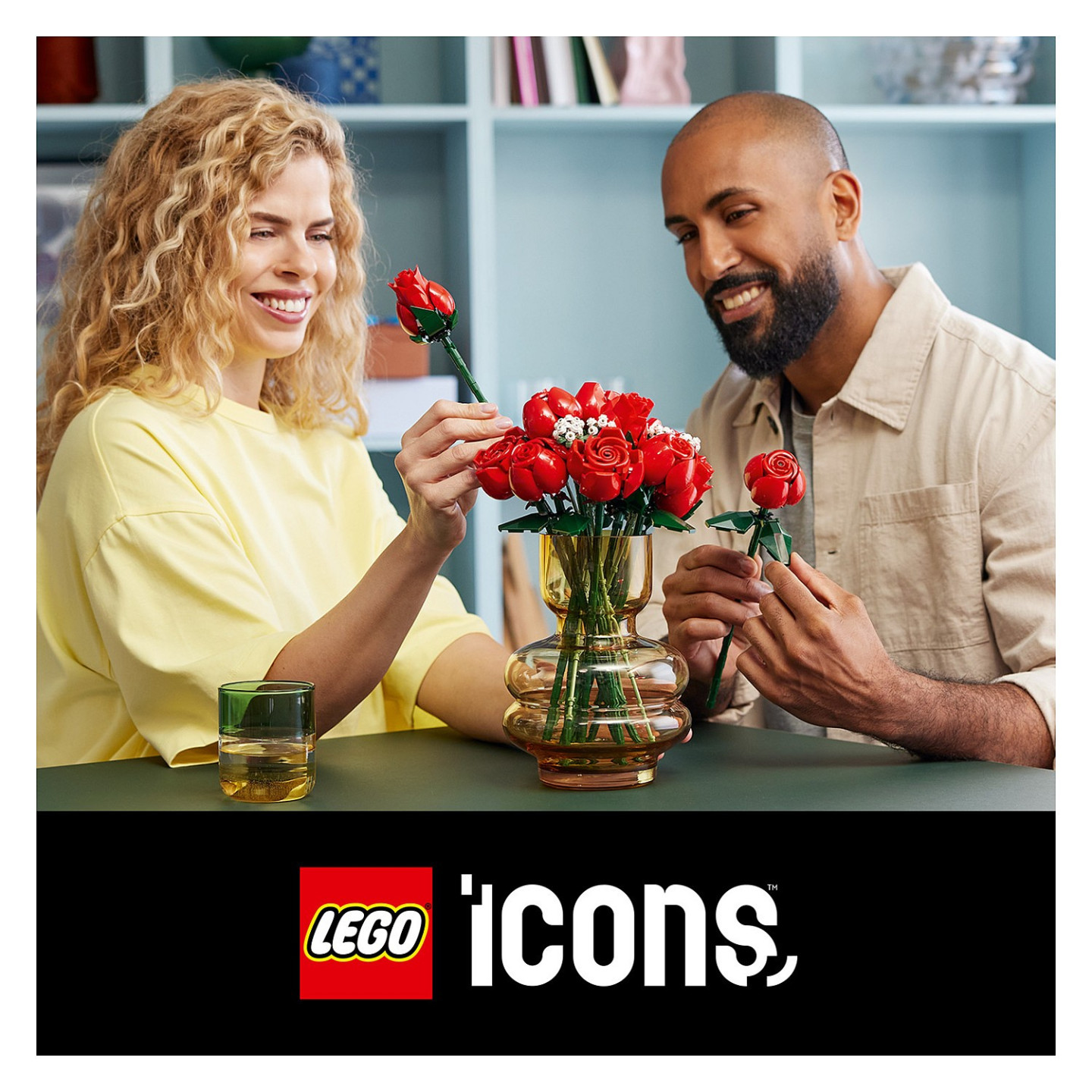 LEGO Icons Rosenstrauß 10328 — Buy in Cyprus with Fast Delivery